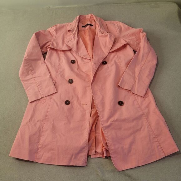 Zara Kids Trench Coat Pink Size 11-12 years - Picture 1 of 6